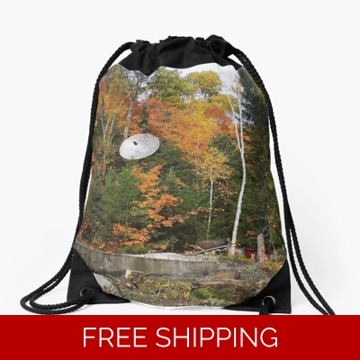 Le Studio Drawstring Bag Satellite Dish Fall 2019